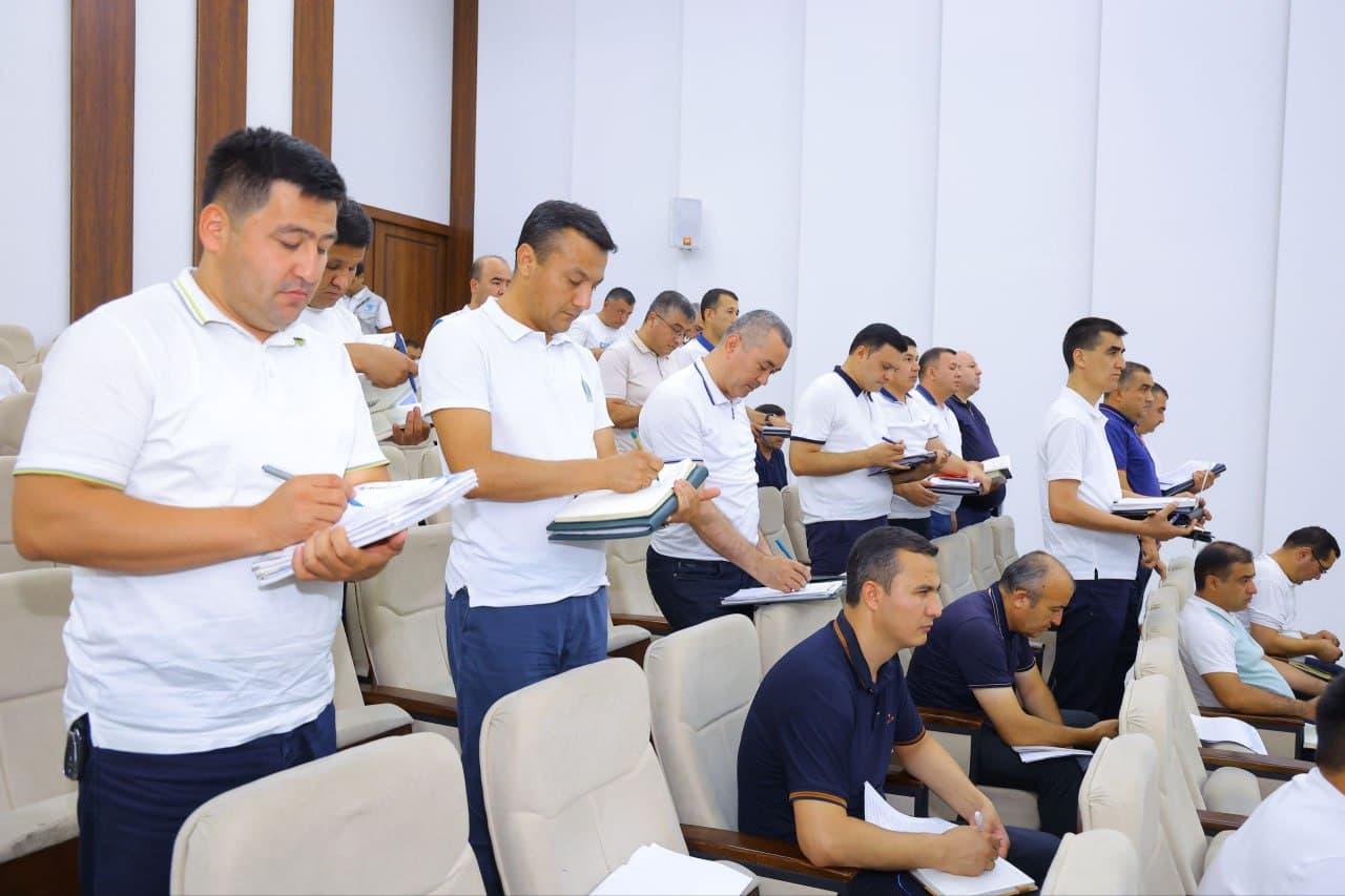 Обсуждены мероприятия "Актуальные 90 дней", проводимые на территории Наманганской области