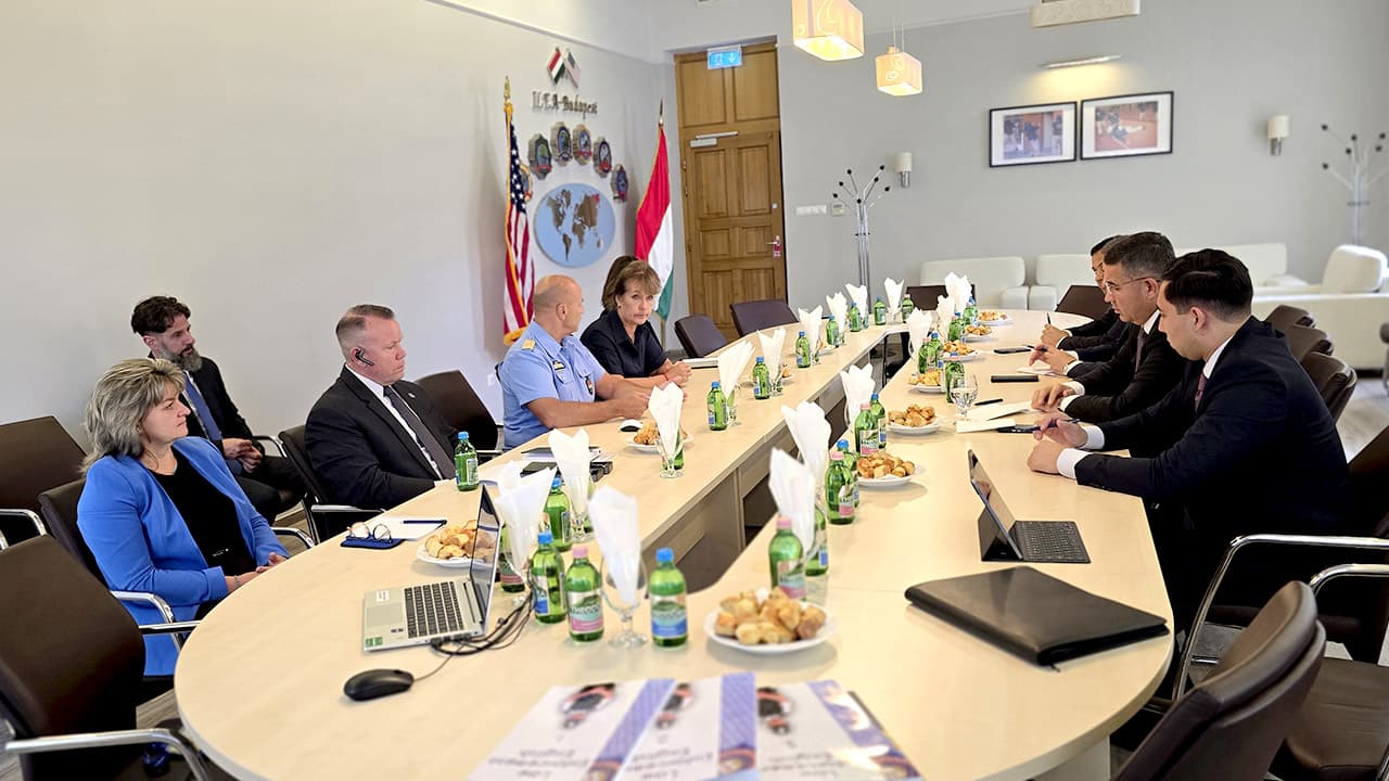 Enhancing Collaboration between Uzbekistan and Hungary in Crime Prevention: Minister of Internal Affairs Aziz Tashpulatov pays an official visit to Budapest