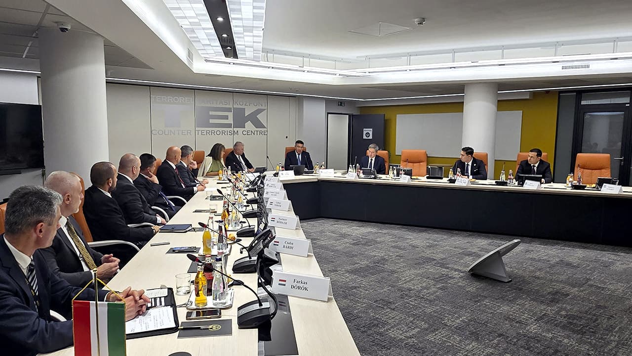 Enhancing Collaboration between Uzbekistan and Hungary in Crime Prevention: Minister of Internal Affairs Aziz Tashpulatov pays an official visit to Budapest