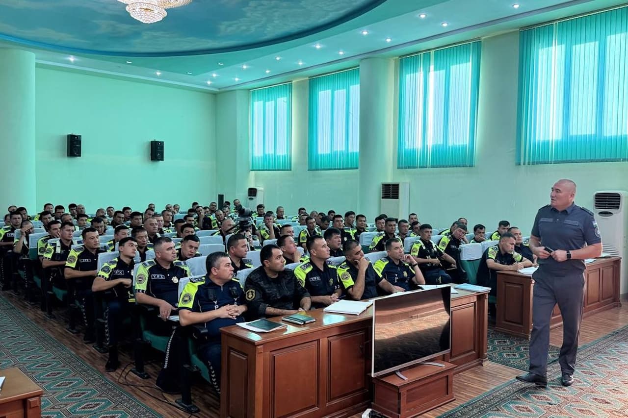 Surxondaryoda ichki ishlar xodimlari uchun jangovar tayyorgarlik boʻyicha sayyor oʻquv mashgʻulotlari oʻtkazildi