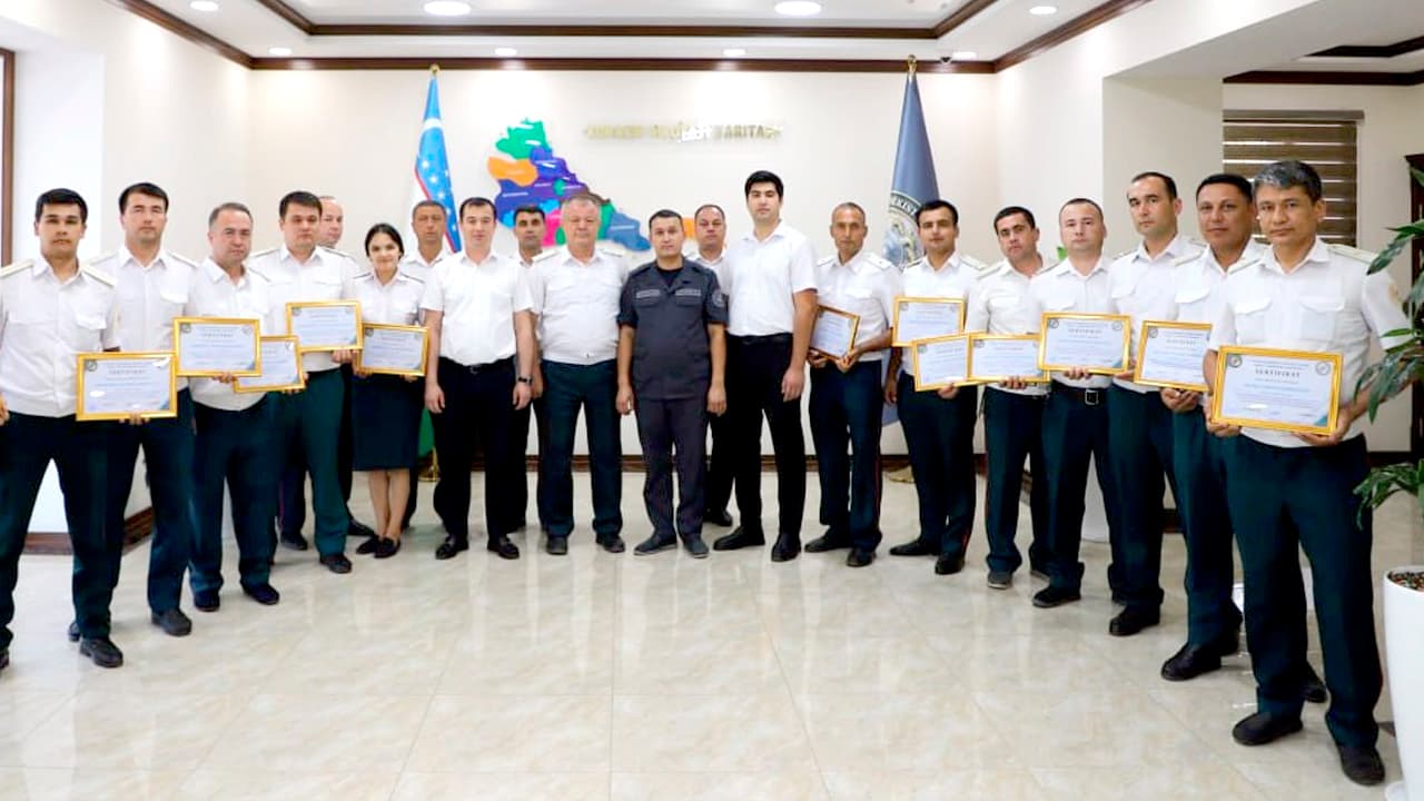 Hududlarda ichki ishlar organlarining ekspert-kriminalistika boʻlinmalari xodimlari uchun sayyor mashgʻulotlar oʻtkazilmoqda