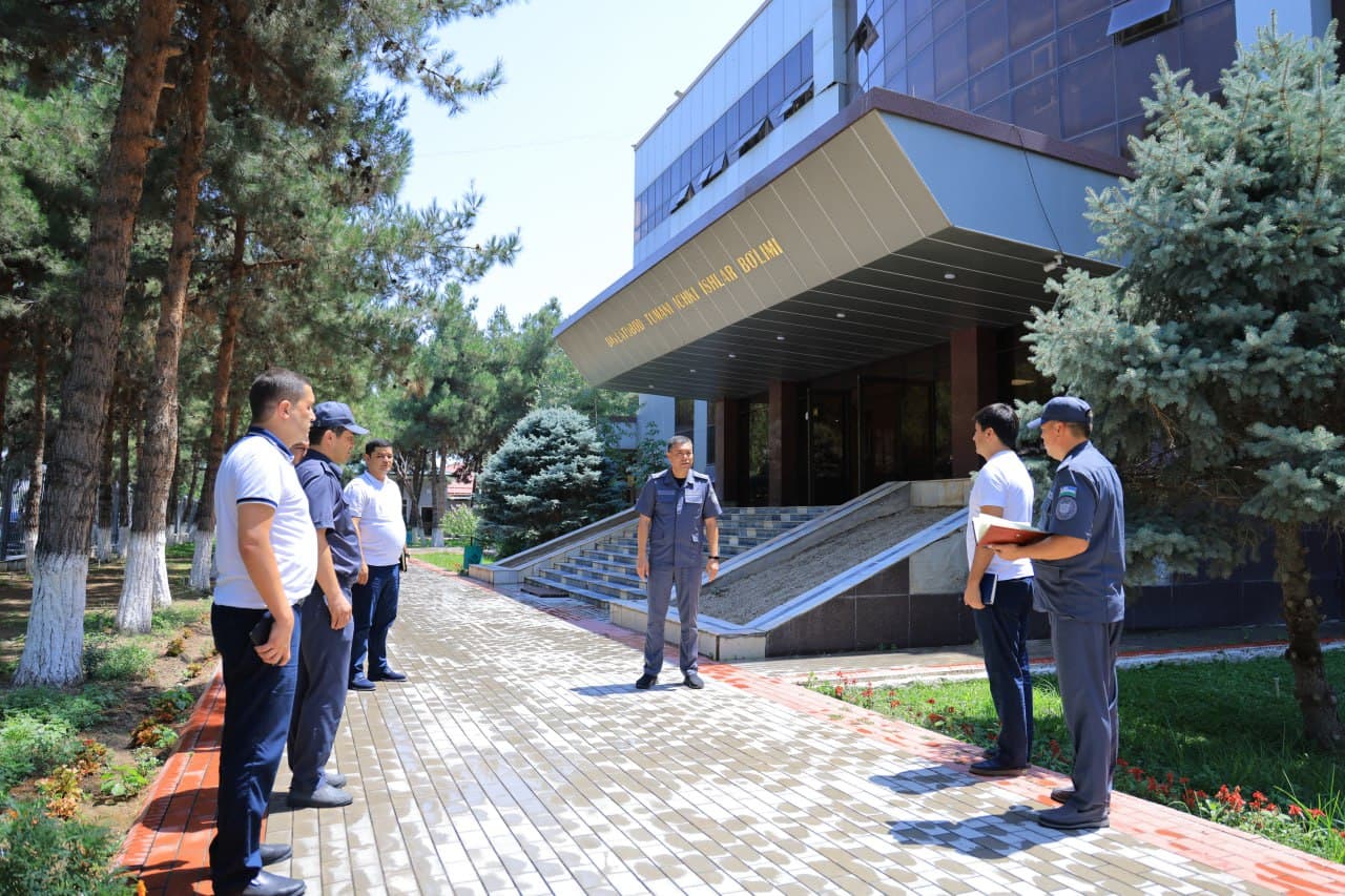 Рабочая группа Управления внутренних дел Наманганской области провела изучения в Давлатабадском районе