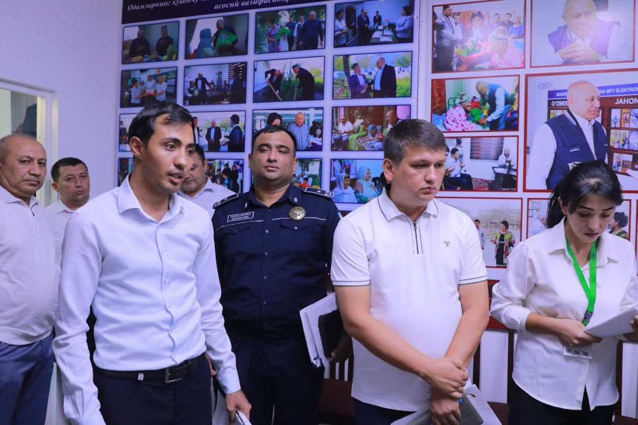 Изучено выполнение намеченных мер по улучшению криминогенной обстановки, обеспечению занятости и повышению доходов населения в махалле Варахша города Бухары