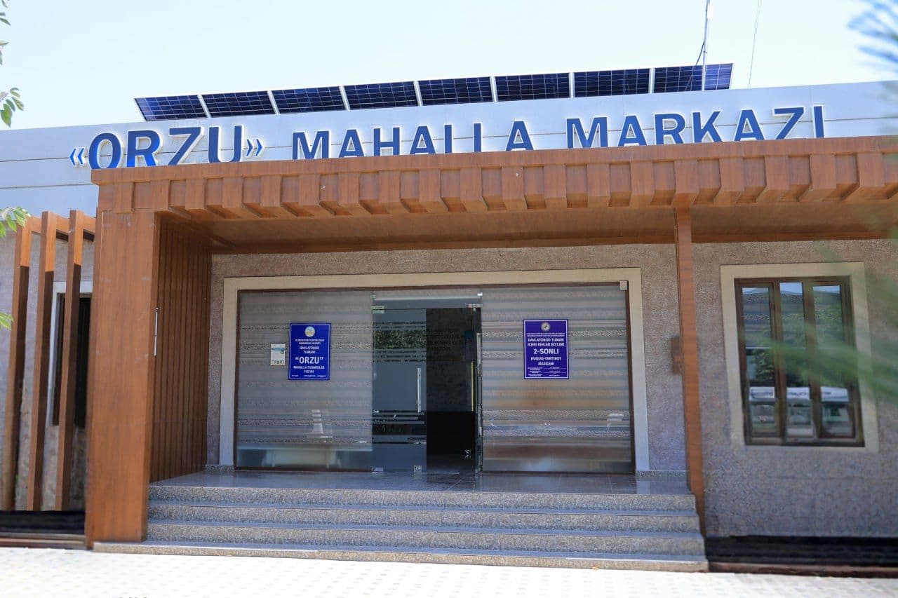 Рабочая группа Управления внутренних дел Наманганской области провела изучения в Давлатабадском районе