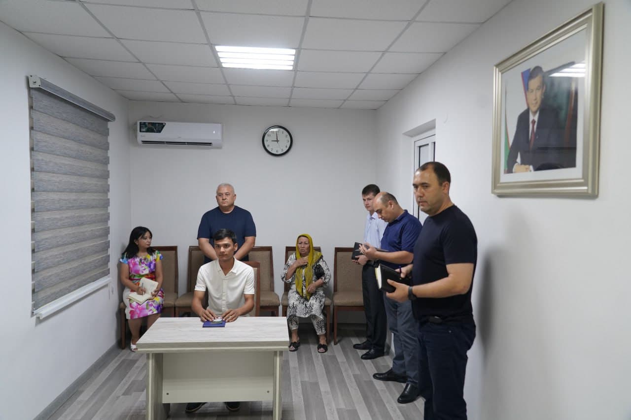 В Управлении внутренних дел Самаркандской области состоялся очередной прием граждан