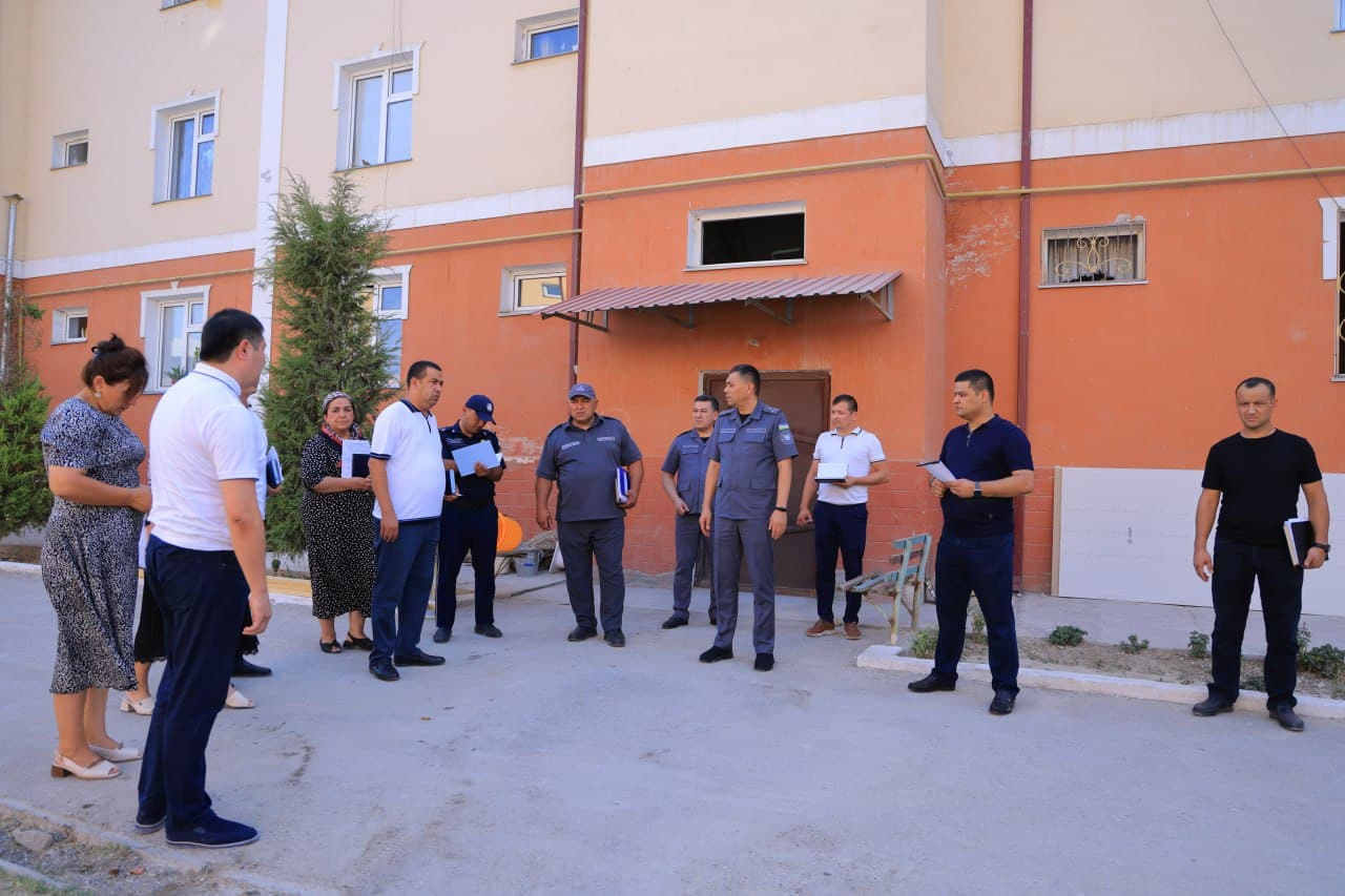 Namangan viloyati IIB ishchi guruhining navbatdagi oʻrganishlari Uychi tumanida boʻlib oʻtdi