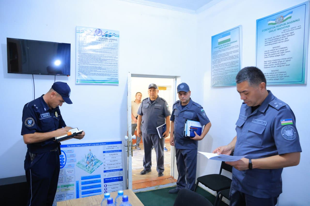 Namangan viloyati IIB rahbariyati tomoindan hududlarda oʻrganish va amaliy yordam koʻrsatish ishlari izchil davom etmoqda