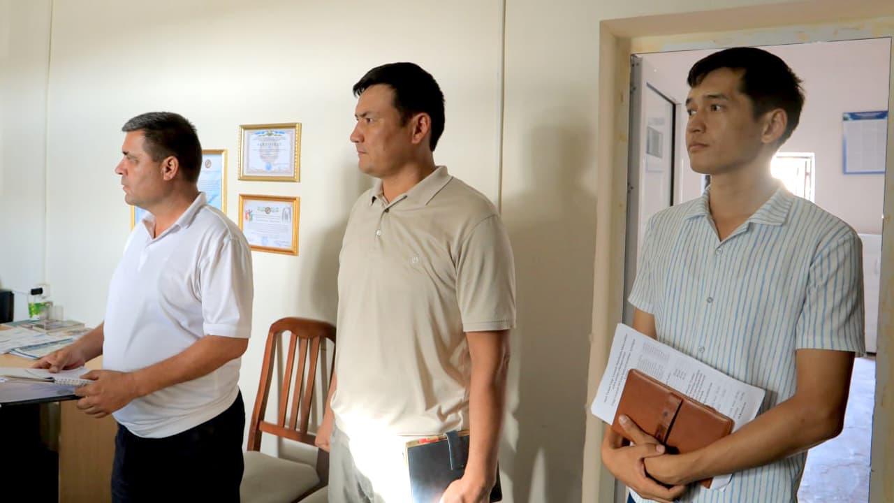 Surxondaryo viloyati IIB rahbariyati tomonidan tumanlarda jinoyat va huquqbuzarliklarni barvaqt oldini olish hamda Prezident qarori ijrosini taʼminlash borasidagi ishlar oʻrganildi