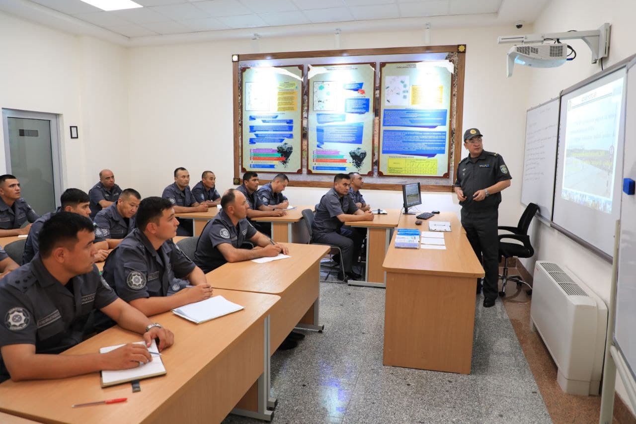 IIV Qorovul qoʻshinlari harbiy xizmatchilari uchun navbatdagi oʻquv-uslubiy yigʻin tashkillashtirildi