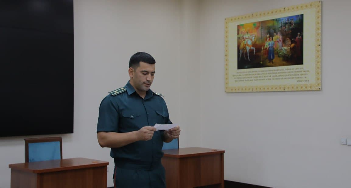 IIV Akademiyasi magistraturasiga qabul jarayonlari boʻlib oʻtmoqda