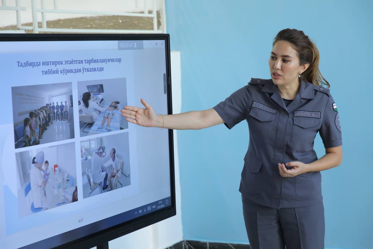 Media representatives learned about the activities of the Center for Social and Legal Assistance to Minors in Tashkent