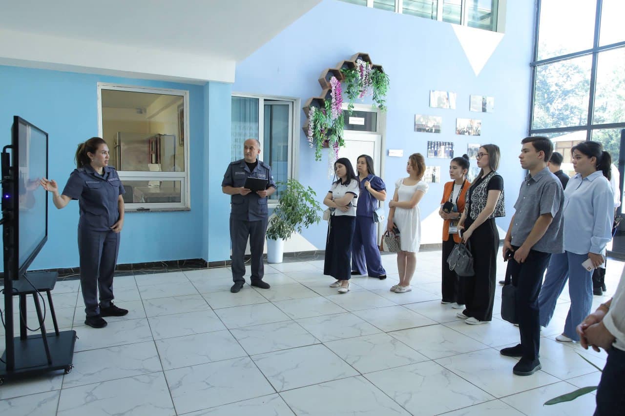 Media representatives learned about the activities of the Center for Social and Legal Assistance to Minors in Tashkent