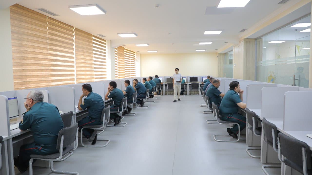 IIV Akademiyasi magistraturasiga qabul jarayonlari boʻlib oʻtmoqda