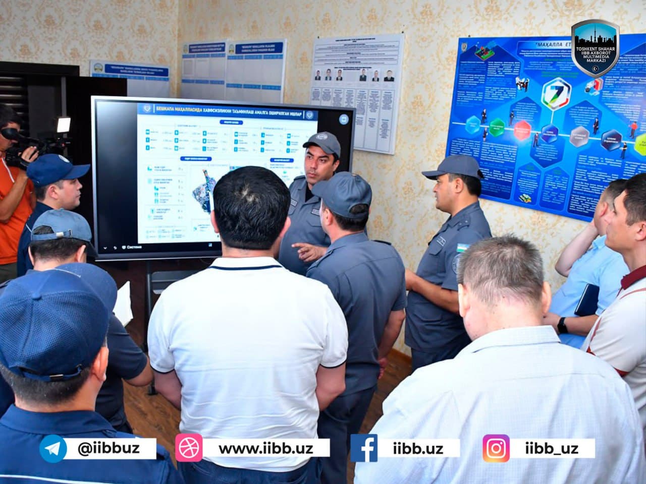 Toshkent shahar IIBB Ishchi guruhi tomonidan hududlardagi vaziyatni oʻrganish ishlari davom etmoqda