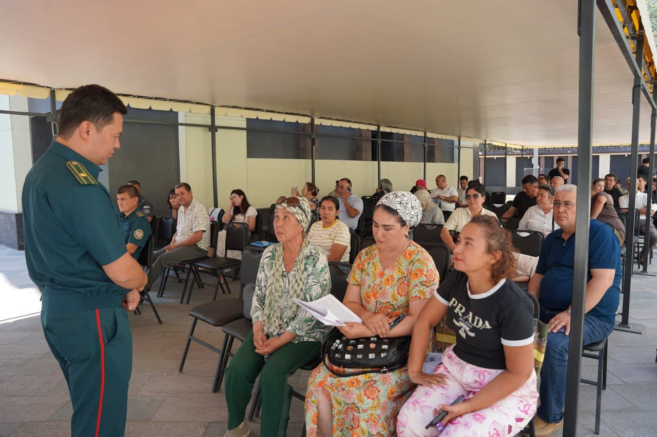 Tergov departamenti rahbariyatining navbatdagi shaxsiy qabuli oʻtkazildi