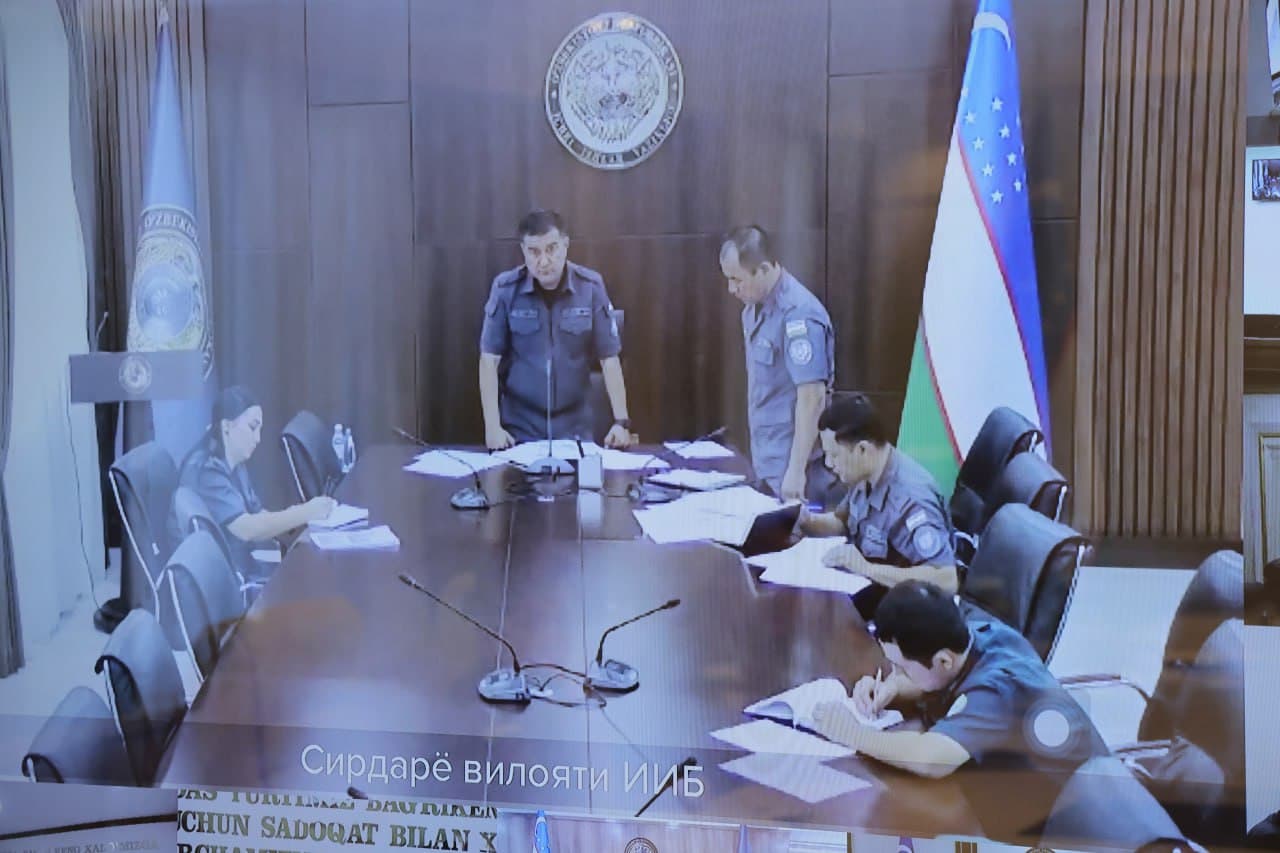 “Migratsion profilaktika” tadbirlari yuzasidan videoselektor yigʻilishi oʻtkazildi