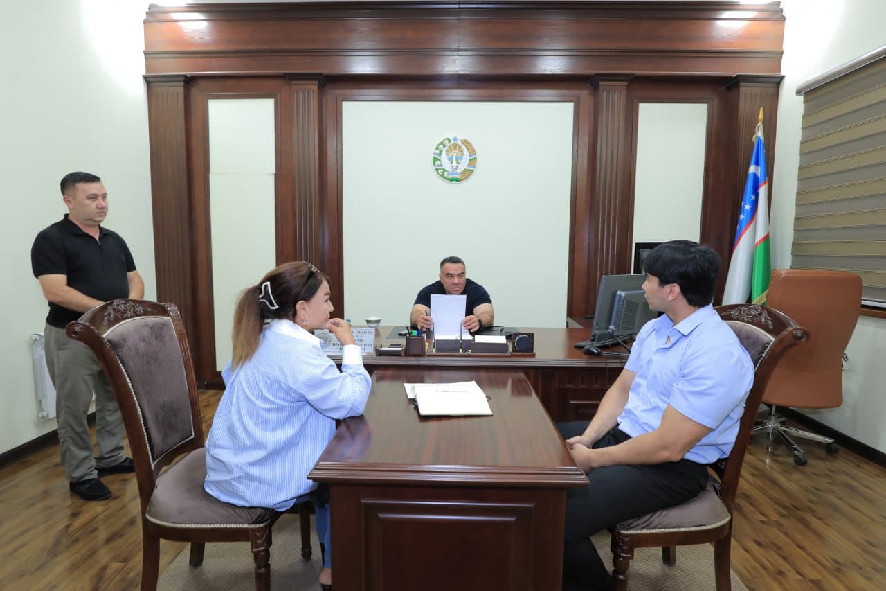 Andijon viloyati IIB rahbariyatining fuqarolar uchun navbatdagi shaxsiy qabuli tashkil etildi