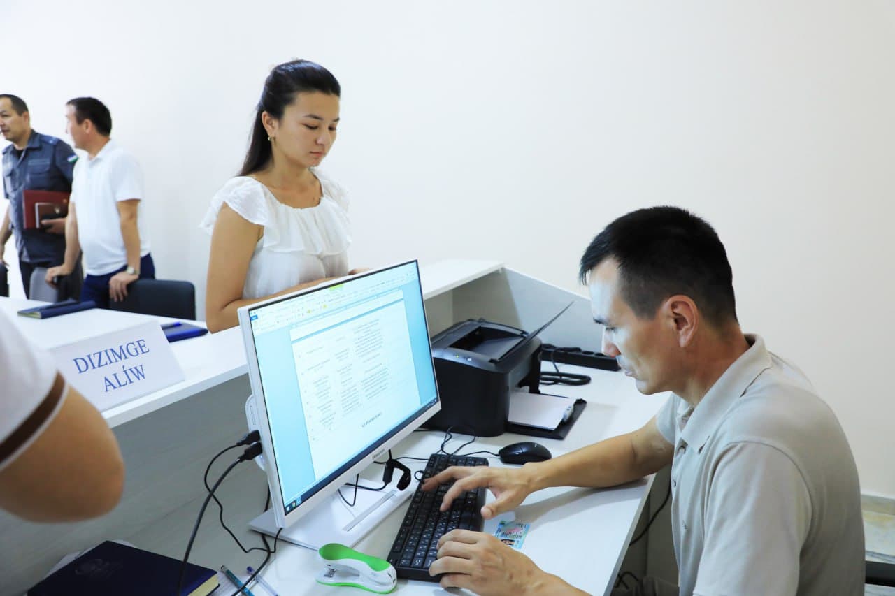 Qoraqalpogʻiston Respublikasi Ichki ishlar vazirligi rahbariyatining navbatdagi shaxsiy qabuli oʻtkazildi