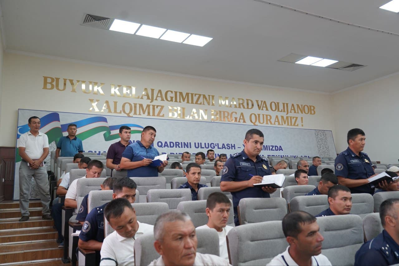 Surxondaryo viloyati Qiziriq tumanidagi kriminogen vaziyat tanqidiy muhokama qilindi