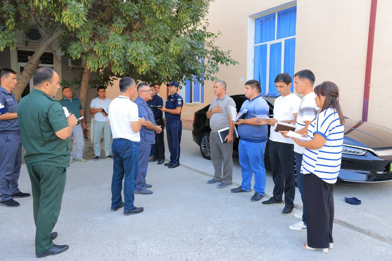 Buxoro viloyati Ichki ishlar boshqarmasi boshligʻi tomonidan Kogon tumanida sayyor qabul tashkil etildi