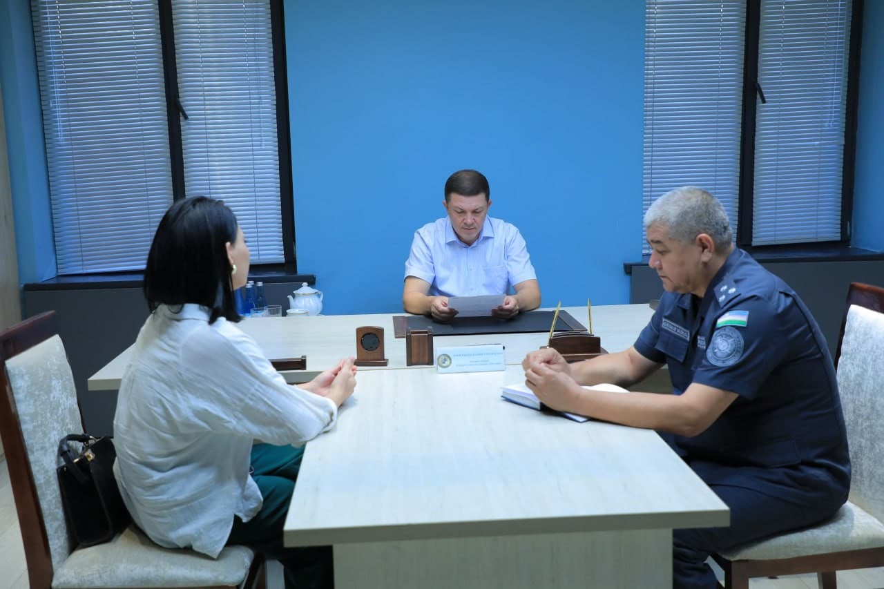 IIV Maʼnaviy - maʼrifiy ishlar va kadrlar bilan taʼminlash departamenti rahbariyati tomonidan navbatdagi shaxsiy qabul oʻtkazildi