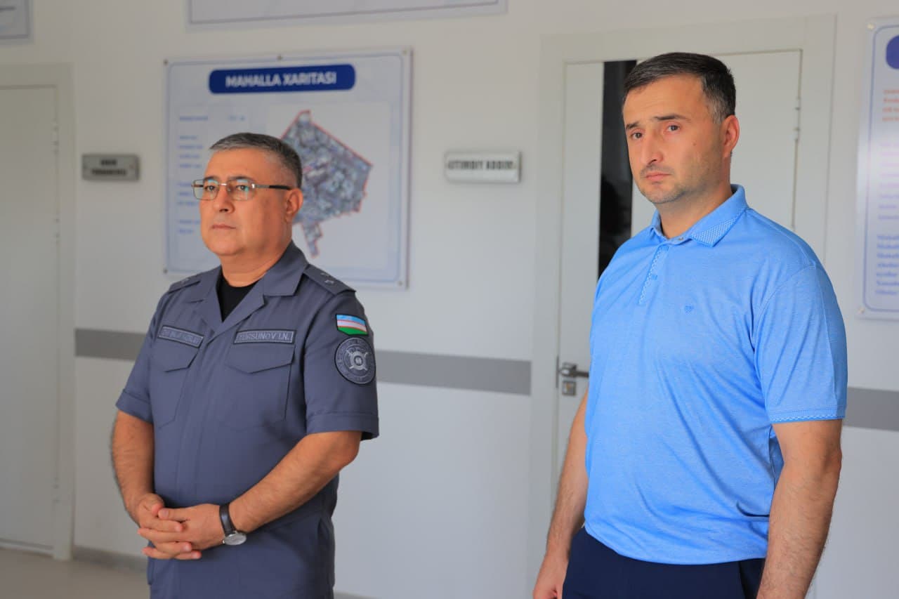 В махалле им. Садриддина Айни города Бухары со сложной криминогенной обстановкой проведена работа по изучению