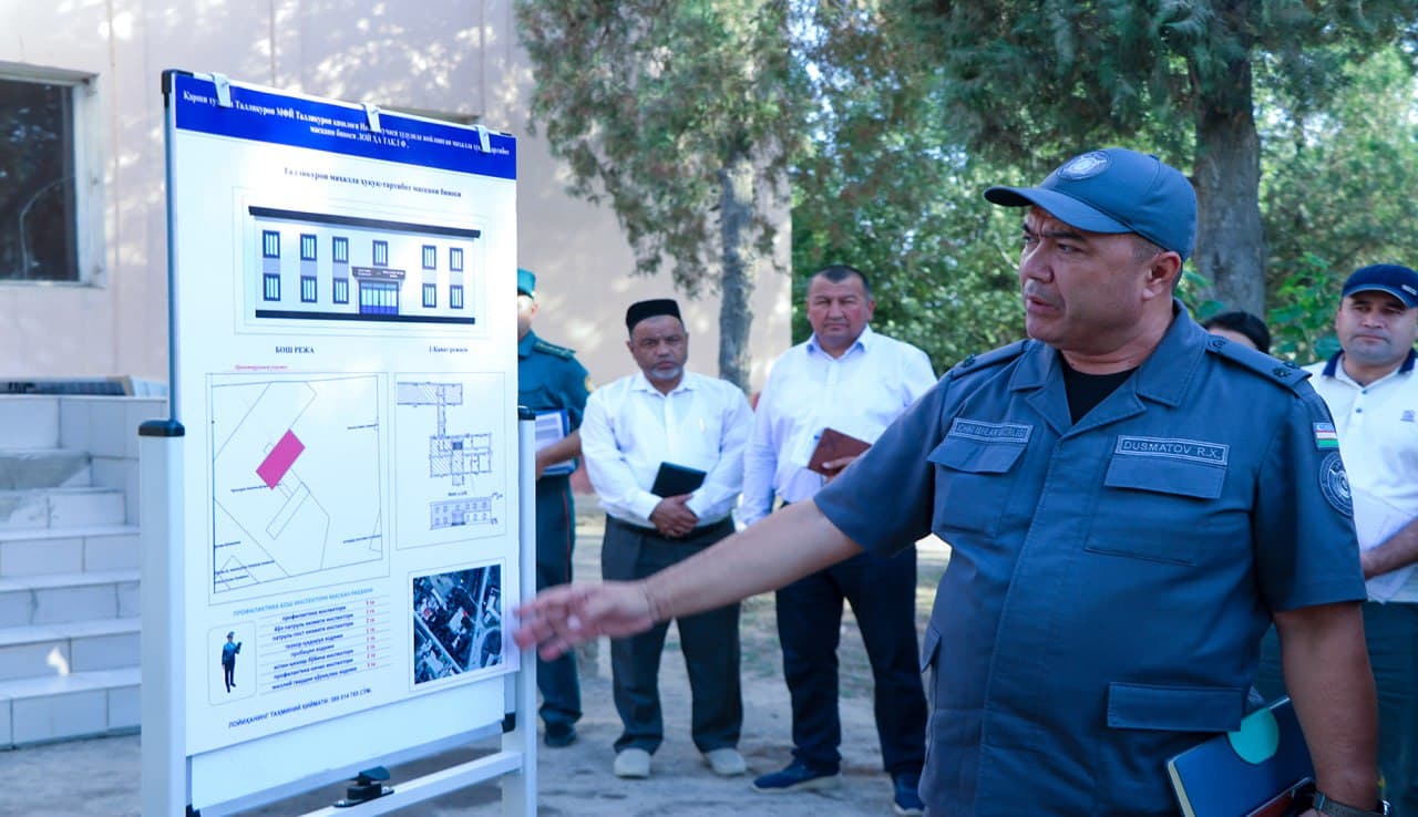 Qashqadaryo viloyatida “qizil” toifadagi mahallalardagi vaziyat oʻrganildi