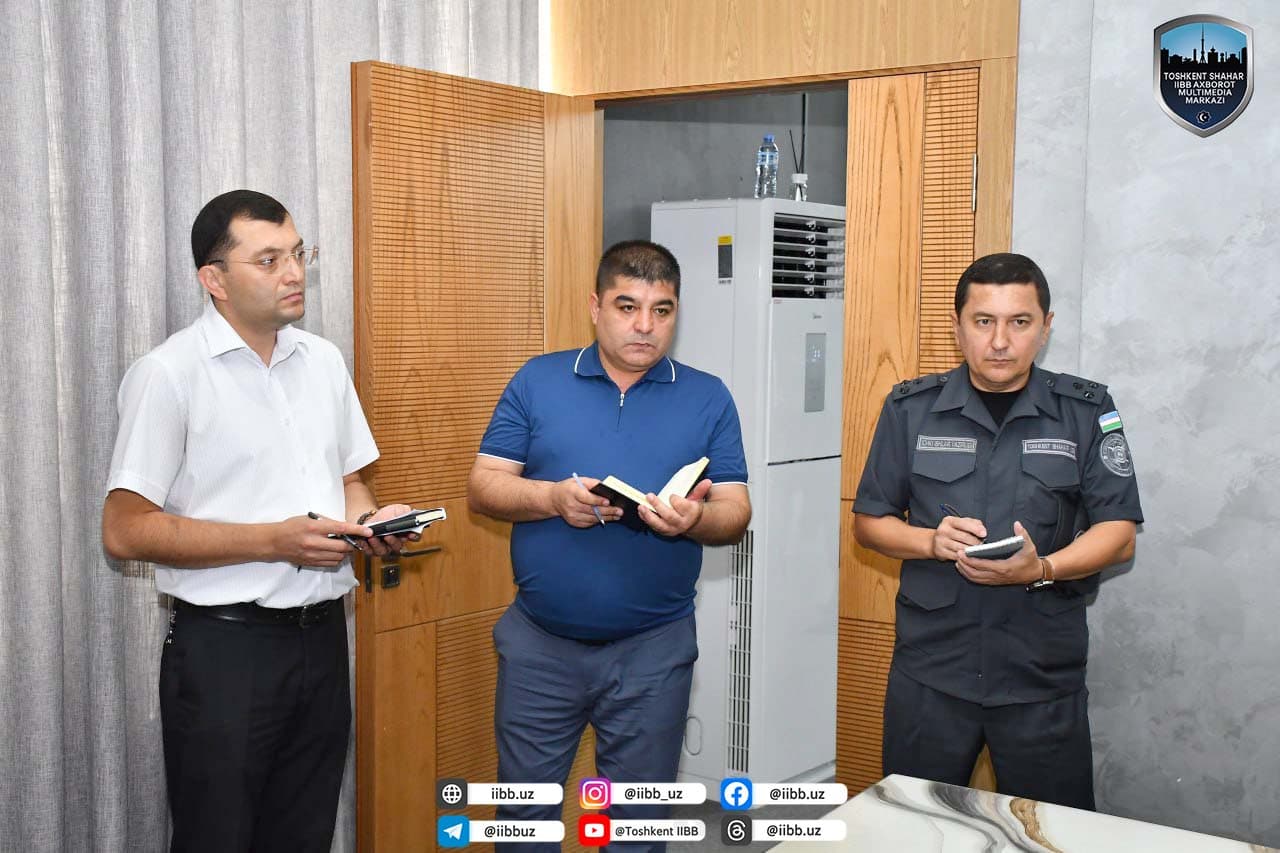 Uchtepa tumanida Toshkent shahar IIBB boshligʻining sayyor qabuli boʻlib oʻtdi