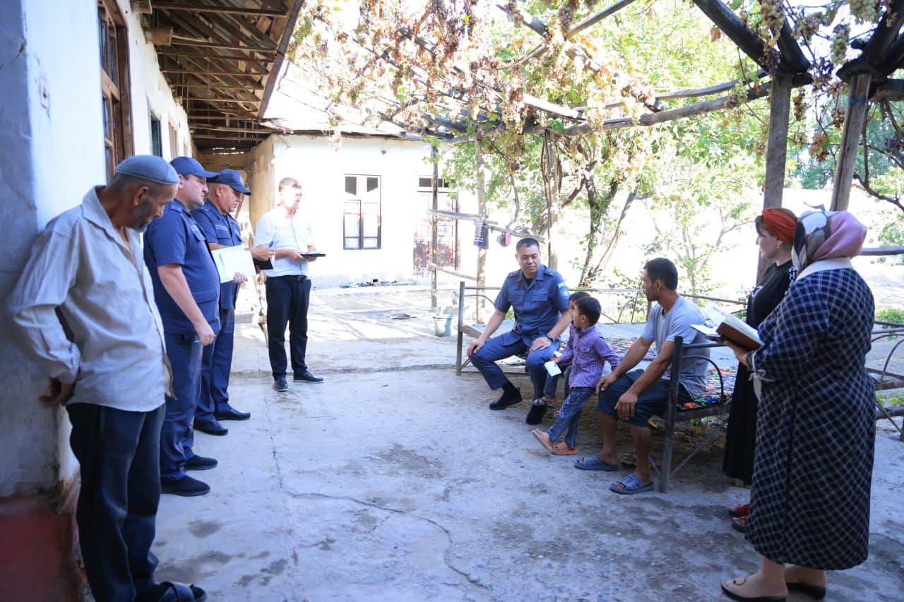 Namangan viloyatida biriktirilgan oilalar ahvoli va huquqbuzarliklarning oldini olish ishlari oʻrganildi