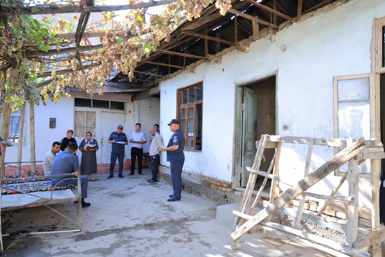 Namangan viloyatida biriktirilgan oilalar ahvoli va huquqbuzarliklarning oldini olish ishlari oʻrganildi