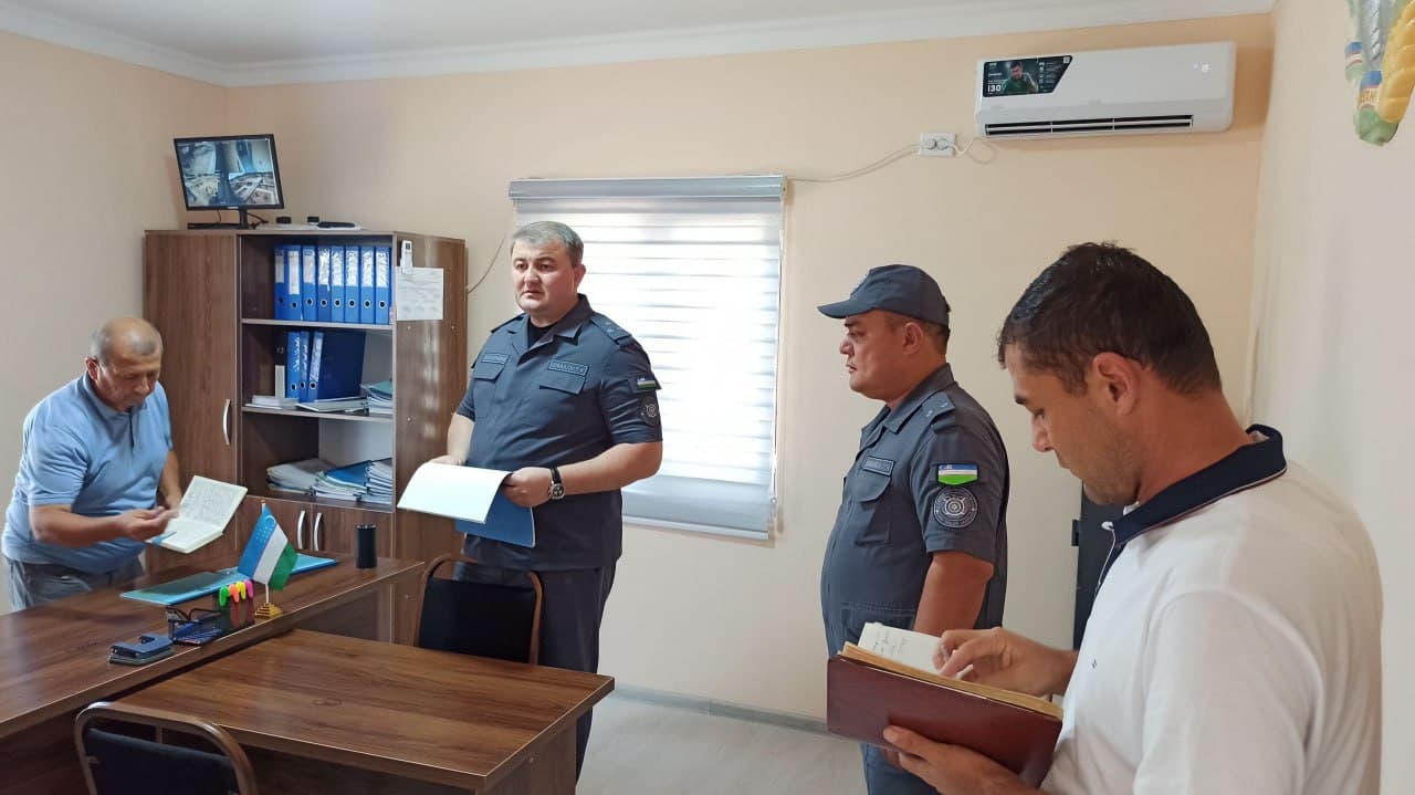 Управлением внутренних дел Сурхандарьинской области изучена работа по раннему предупреждению преступлений и правонарушений в Музрабадском районе, а также улучшению криминогенной обстановки в махаллях