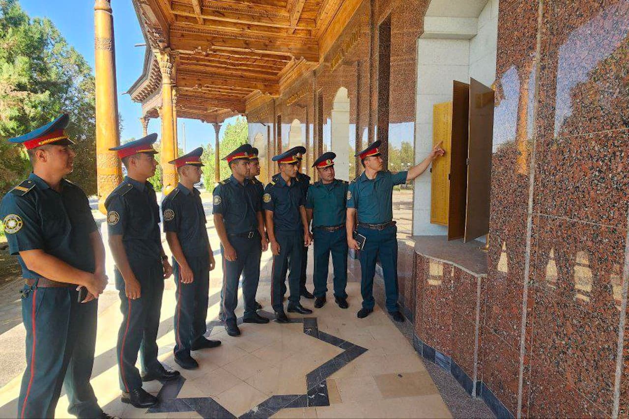 IIV Qorovul qoʻshinlari harbiy xizmatchilari Davlatimiz Mustaqilligining 34-yillik bayrami oldidan oʻtkazilayotgan navbatdagi tadbirlarda faol tarzda ishtirok etishmoqda