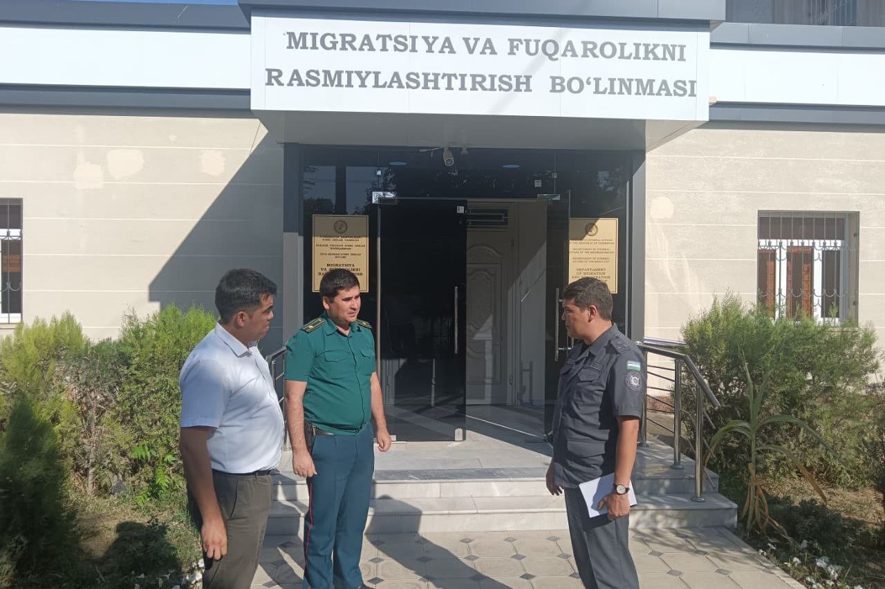 The Department of Migration and Personalization under the MIA conducted extensive research in the Khorezm region