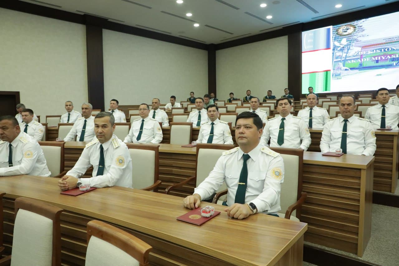 IIV Akademiyasida magistratura tinglovchilarining bitiruv marosimiga bagʻishlangan tadbir boʻlib oʻtdi