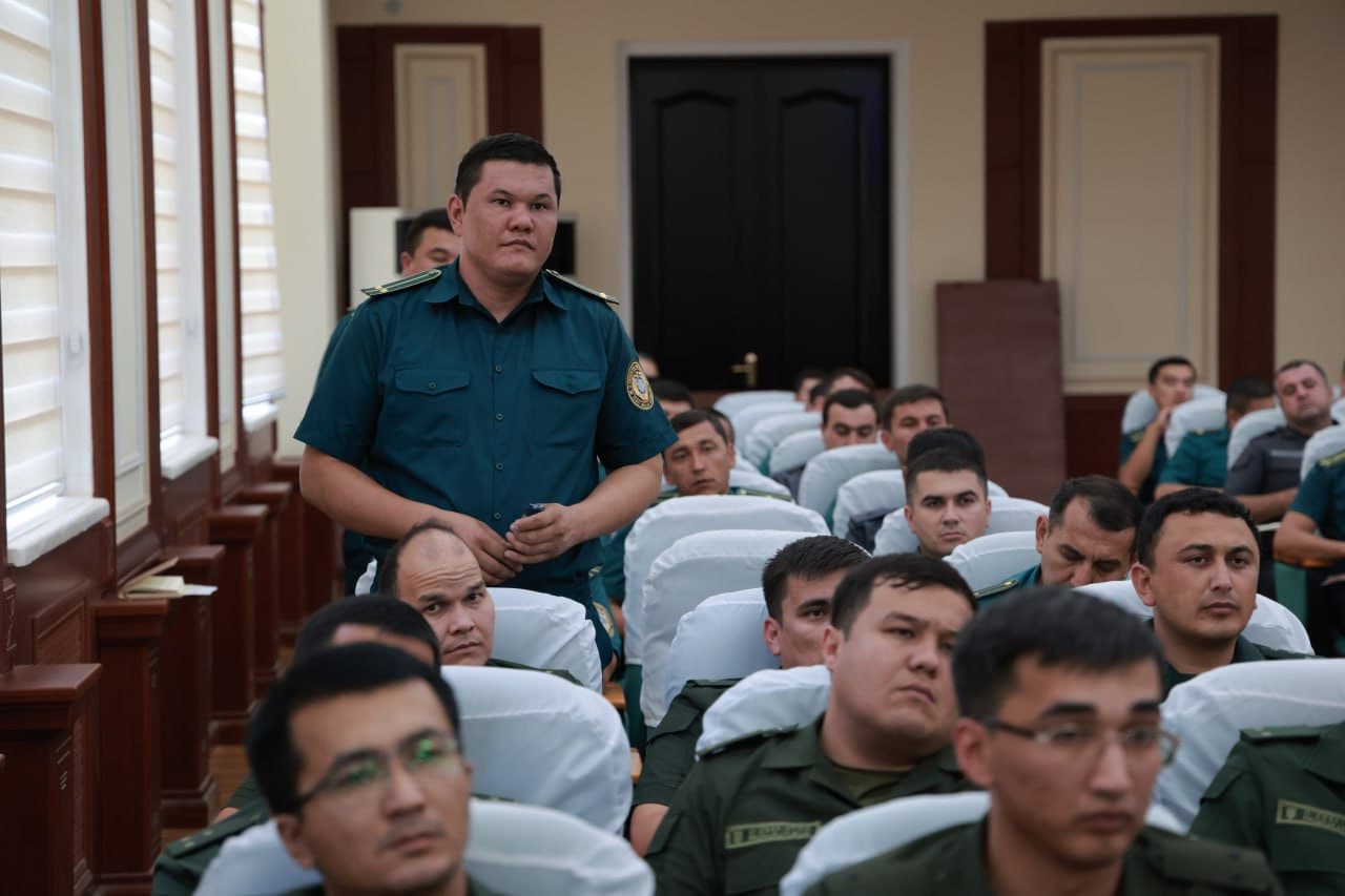 A training session for investigators and inquiry officers was held in Surkhandarya region
