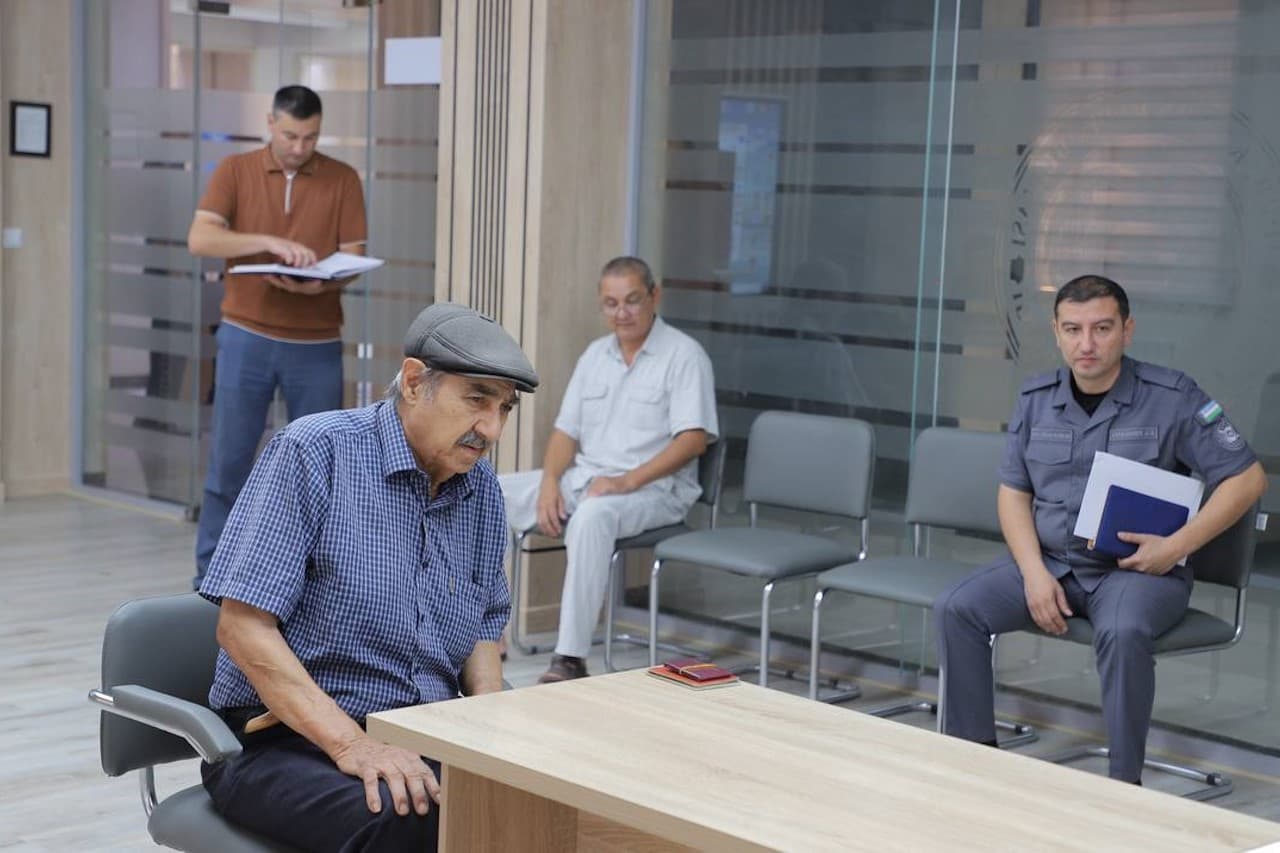 Проведен личный прием начальника УВД Хорезмской области