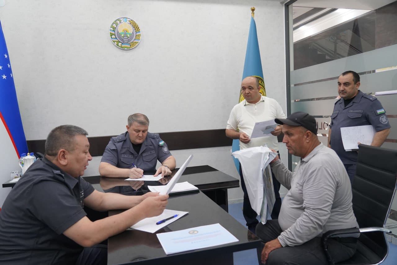 Surxondaryo viloyati Ichki ishlar organlari rahbarlarining aholi murojaatlarini oʻrganish maqsadida ommaviy sayyor qabullari boʻlib oʻtdi