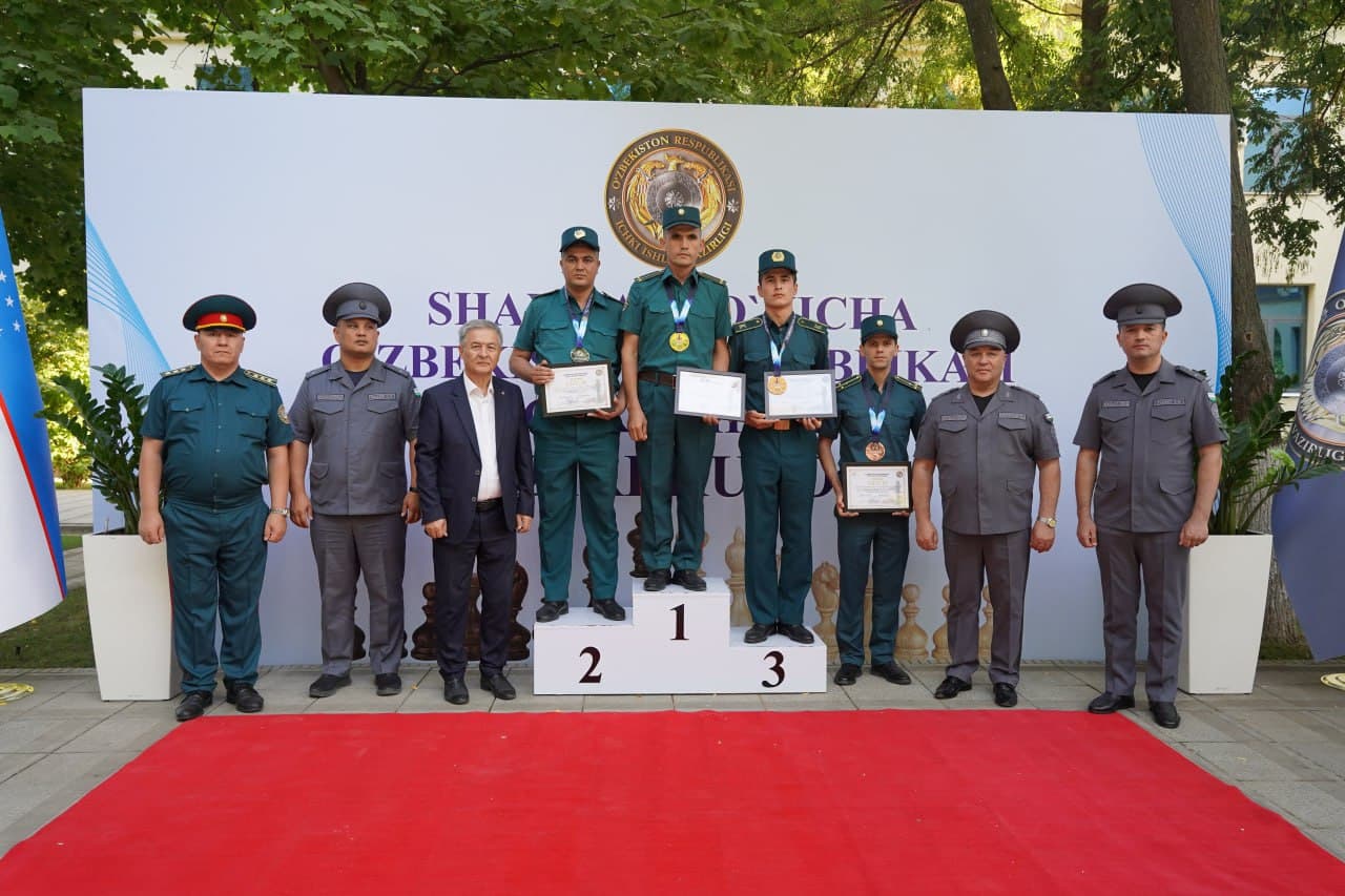 IIV Transport va turizm obyektlarida xavfsizlikni taʼminlash departamentida oʻtkazilgan shaxmat boʻyicha vazir kubogi musobaqada IIV akademiyasi kuchlilar qatorida boʻldi