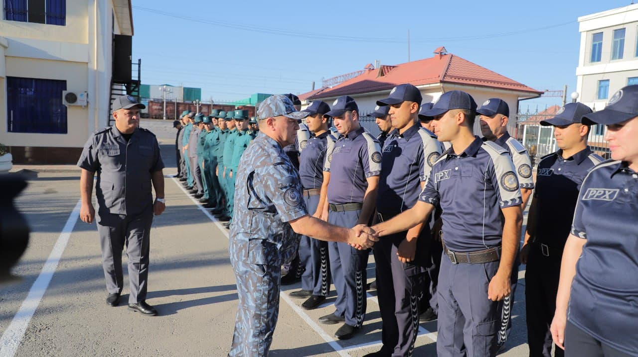 Сотрудникам Управления безопасного туризма и обеспечения безопасности на транспорте Хорезмской области поставлен ряд приоритетных задач