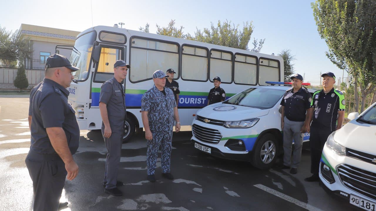 Сотрудникам Управления безопасного туризма и обеспечения безопасности на транспорте Хорезмской области поставлен ряд приоритетных задач