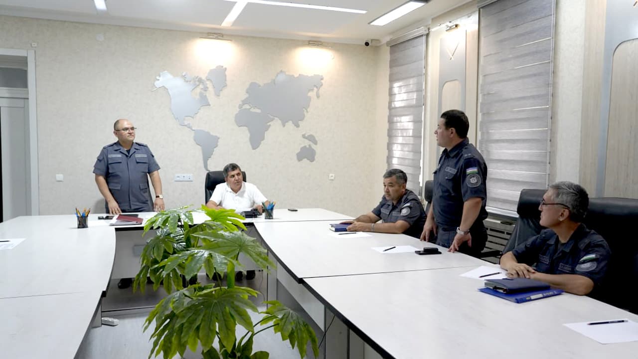 Навоийда “Энг яхши ҳудудий ички ишлар органи бошлиғи” кўрик-танловининг вилоят босқичи ўтказилди