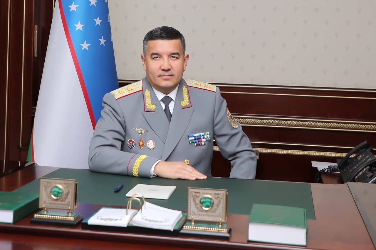 Official Statement from the Minister of Internal Affairs of the Republic of Uzbekistan, Lieutenant General Aziz Tashpulatov, on the 34th Anniversary of Independence