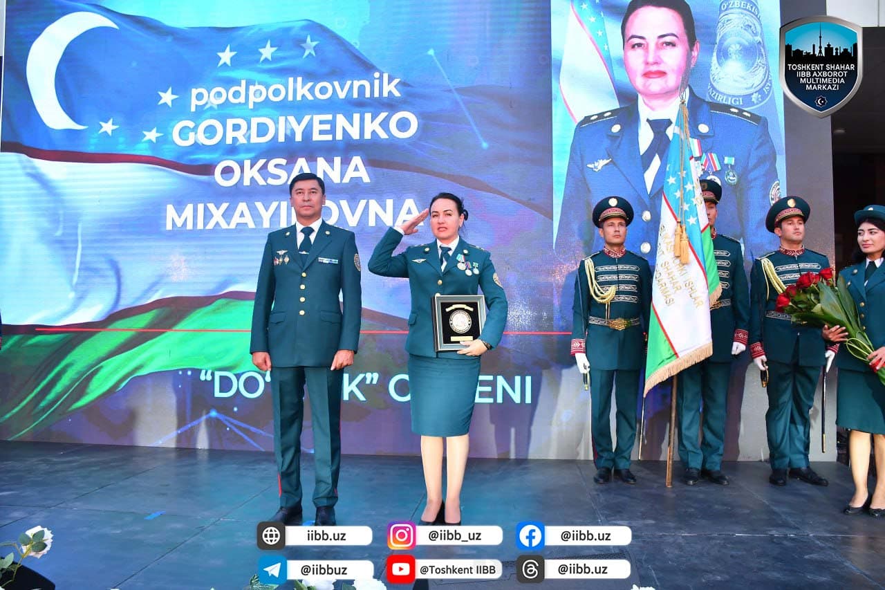 Toshkent shahar IIBBda Mustaqillik bayramining 34-yilligiga bagʻishlangan tantanali tadbir boʻlib oʻtdi