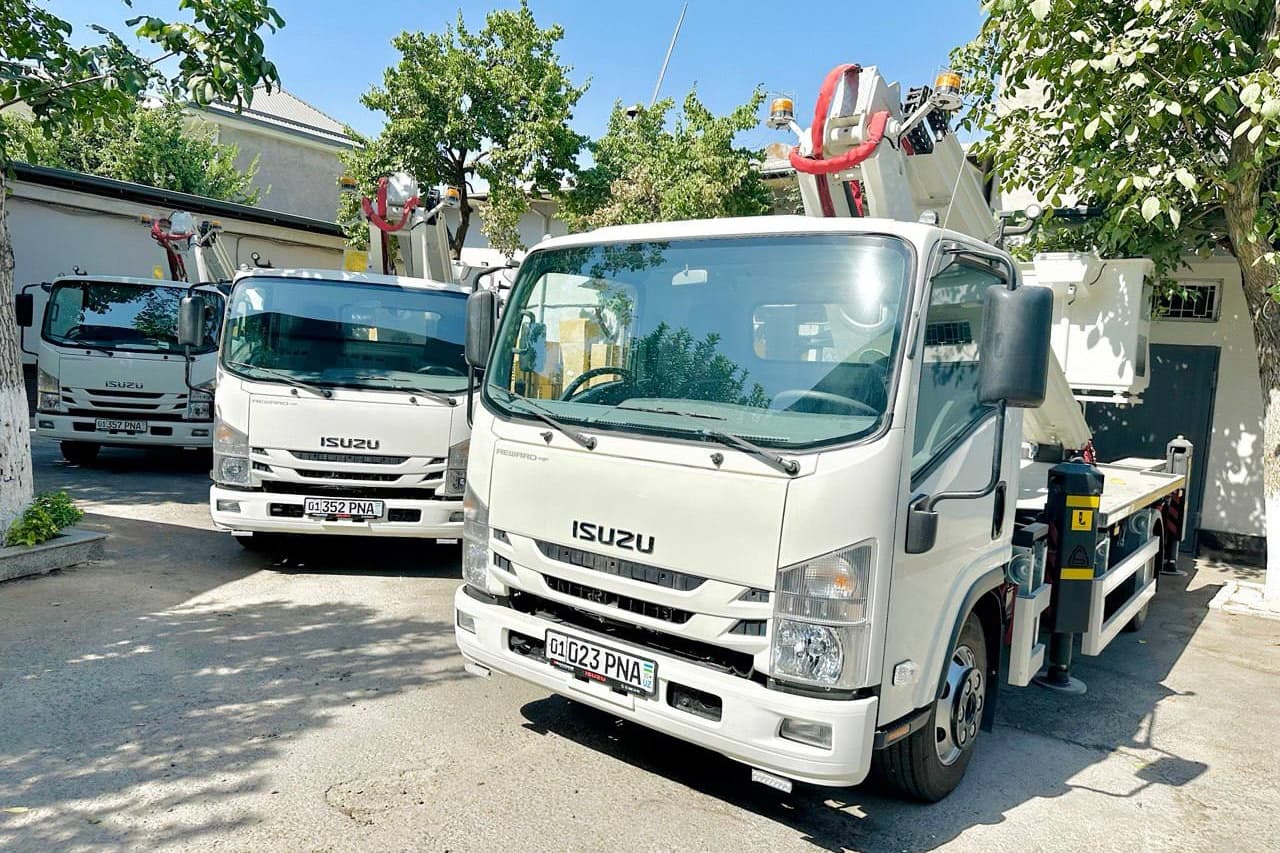 Ichki ishlar vazirligi tomonidan navbatdagi maxsus avtotransport vositalari hududlarga topshirildi