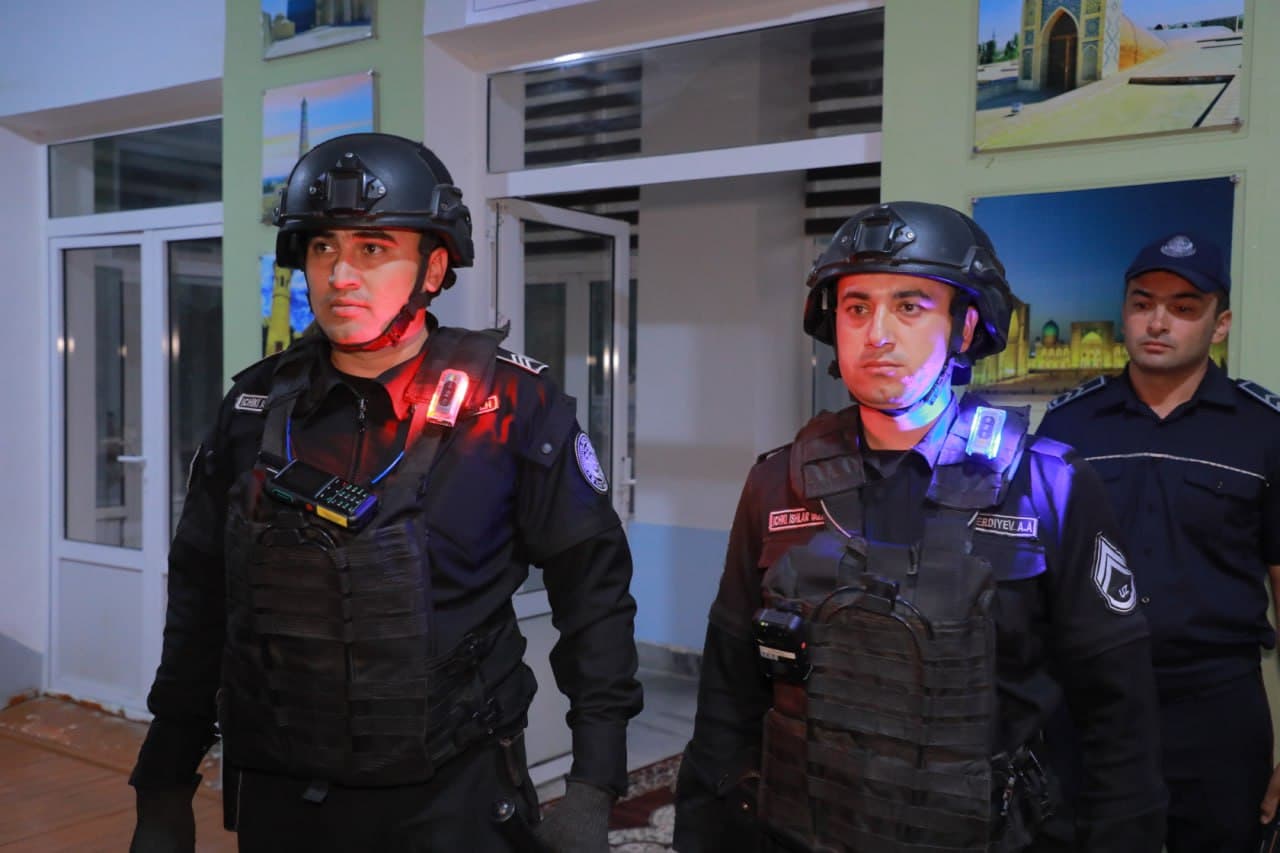 Ministry of Internal Affairs Leadership reviewed education quality and security in Bukhara schools