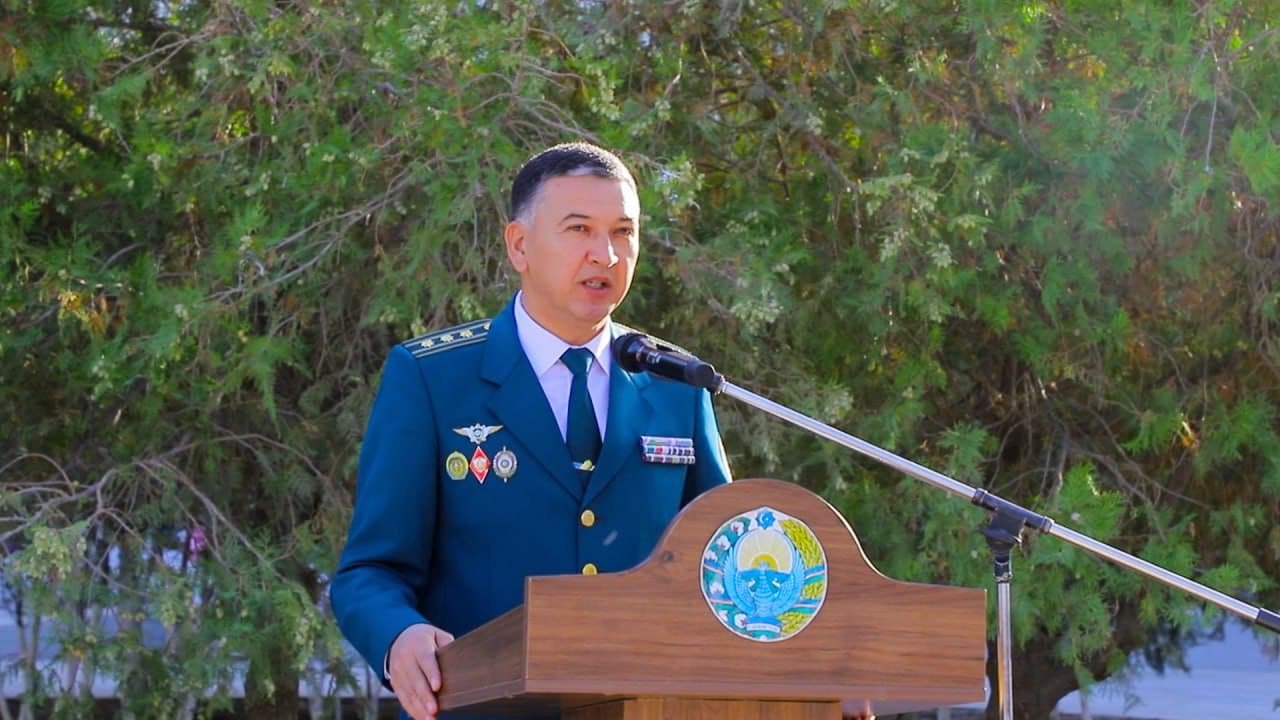 Xorazm viloyati IIB rahbariyati “Bilimlar kuni” tadbirida ishtirok etdi