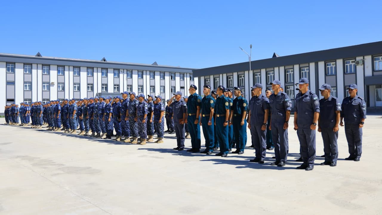 Руководство Министерства внутренних дел посетило воинскую часть №7536 Командования караульных войск МВД