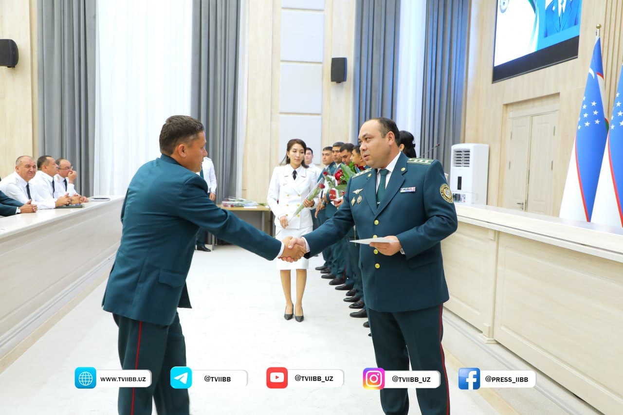 Toshkent viloyati Ichki ishlar bosh boshqarmasida Mustaqillik bayrami tantanali nishonlandi