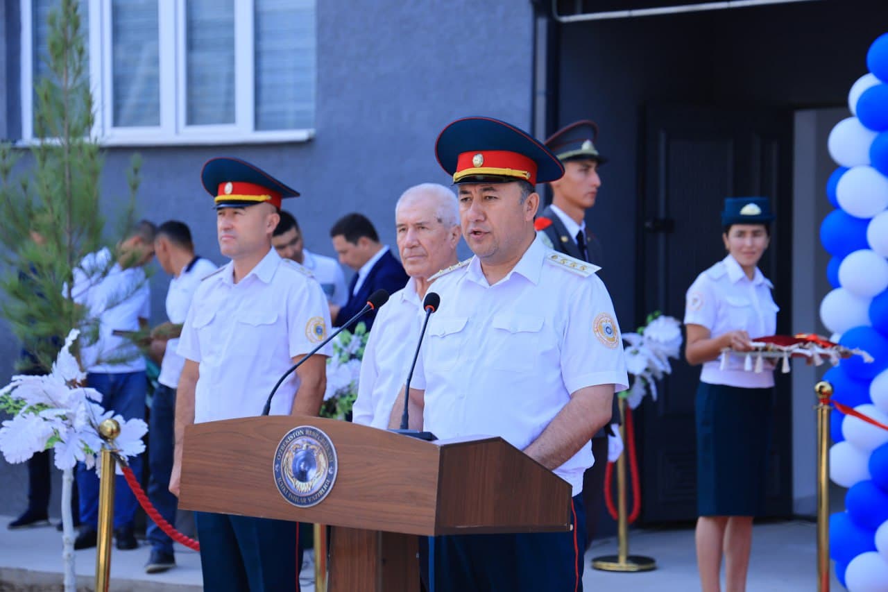 Наманган вилояти ички ишлар органлари ходимларига замонавий уй-жойлар фойдаланишга топширилди