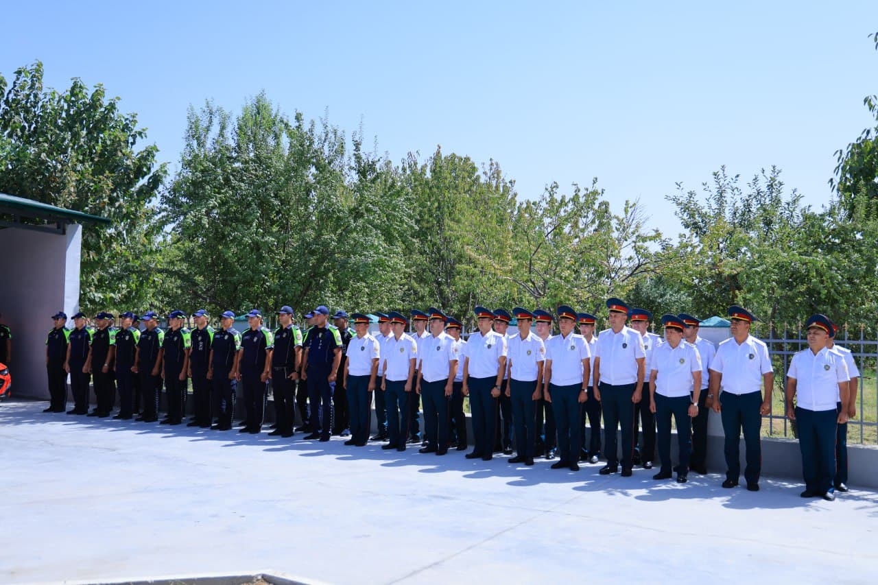 Namangan viloyati IIB Yoʻl harakati xavfsizligi boshqarmasi 3-safarbarlik guruhi xodimlari uchun yangi bino foydalanishga topshirildi